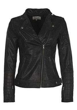 DESIRES Zalla – Veste en cuir véritable – Femme DESIRES Zalla – Veste en cuir véritable – Femme 2