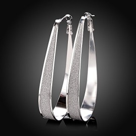 Dawanza – Boucles d’Oreilles Plaqué Argent – Créole Femme Anneau Dawanza – Boucles d’Oreilles Plaqué Argent – Créole Femme Anneau 3