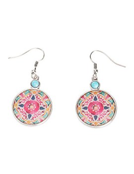 Desigual – Boucles d’oreilles pendantes – Métal – 61G55J93022U Desigual – Boucles d’oreilles pendantes – Métal – 61G55J93022U 2