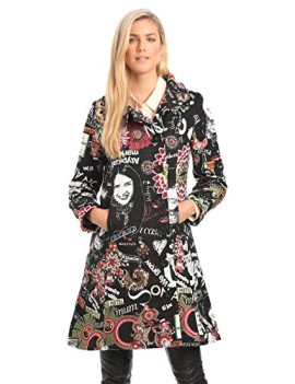 Desigual-Love-Letters-Manteau-Manches-longues-Femme-0