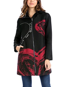 Desigual-Lucia-Caban–capuche-Manches-longues-Femme-0