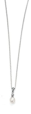 Elements-P3879W-Collier-Femme-Argent-9251000-136-Gr-PerleOxyde-de-zirconium-Perle-deau-douce-0