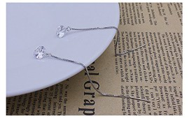 Fashmond- Boucles d’Oreilles pendantes chaîne étoile Argent fin 925 avec Oxyde de Zirconium bijou femme fille- Cadeau Saint Valentin Anniversaire Mariage Fête Fashmond- Boucles d’Oreilles pendantes chaîne étoile Argent fin 925 avec Oxyde de Zirconium bijou femme fille- Cadeau Saint Valentin Anniversaire Mariage Fête 4