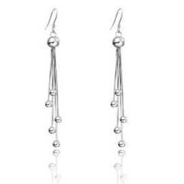 Fashmond- Boucles d’Oreilles pendantes petites boules Argent fin 925 bijou femme fille- Cadeau Saint Valentin Anniversaire Mariage Fashmond- Boucles d’Oreilles pendantes petites boules Argent fin 925 bijou femme fille- Cadeau Saint Valentin Anniversaire Mariage