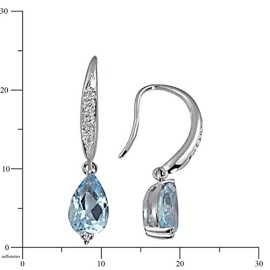 Goldmaid-Fa-O2754WG375-Boucles-doreille-Femme-Or-blanc-9-cts-21-Gr-Diamant-Topaze-004-Cts-0-1