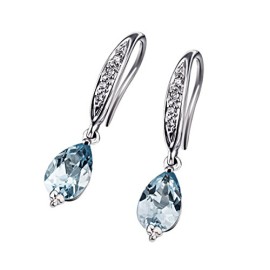 Goldmaid – Fa O2754WG375 – Boucles d’oreille Femme – Or blanc (9 cts) 2.1 Gr – Diamant – Topaze 0.04 Cts Goldmaid – Fa O2754WG375 – Boucles d’oreille Femme – Or blanc (9 cts) 2.1 Gr – Diamant – Topaze 0.04 Cts