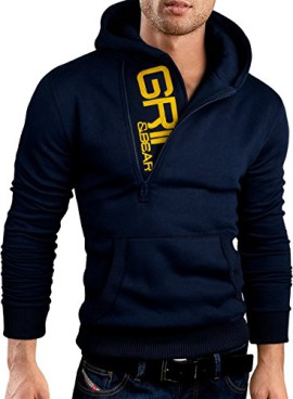 GrinBear-demi-fermeture-clair-sweat--capuche-veste-sweat-shirt-homme-GEC401-0