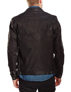 JACK-JONES-Jjortim-Leather-Jacket-Blouson-Veste-en-cuir-Homme-0-0