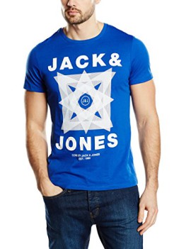 Jack-Jones-12105973-T-shirt-Imprim-Manches-courtes-Homme-0