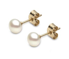 Kimura Pearls – E11950 – 25 – Boucles d’oreille Femme – Or jaune 375/1000 (9 carats) 0.3 Gr – Perles d’eau douce Kimura Pearls – E11950 – 25 – Boucles d’oreille Femme – Or jaune 375/1000 (9 carats) 0.3 Gr – Perles d’eau douce