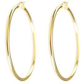 L’Atelier d’Azur – Boucles d’Oreilles Créoles Or Jaune Véritable – Femme L’Atelier d’Azur – Boucles d’Oreilles Créoles Or Jaune Véritable – Femme 2