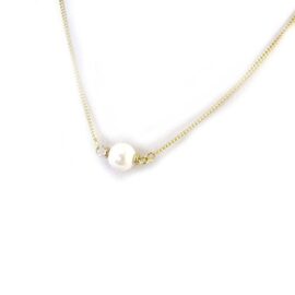 Les Trésors De Lily [M6498] – Collier Plaqué-Or ‘Perla’ ivoire (8 mm) Les Trésors De Lily [M6498] – Collier Plaqué-Or ‘Perla’ ivoire (8 mm) 5