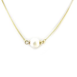 Les-Trsors-De-Lily-M6498-Collier-Plaqu-Or-Perla-ivoire-8-mm-0