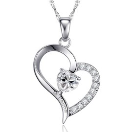 MARENJA-Cristal-Cadeau-Femme-Collier-Coeur-Grav-Je-taime-avec-Rose-Stabilis-dans-Bote-Collier-Plaqu-Or-Blanc-et-Incrust-Cristal-405cm-0-0