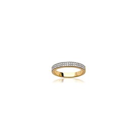 MARY-JANE-Bague-plaqu-Or-Femme-Largeur-250mm-Plaqu-or-Zirconium-Alliance-0-0