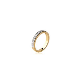 MARY-JANE-Bague-plaqu-Or-Femme-Largeur-250mm-Plaqu-or-Zirconium-Alliance-0-1