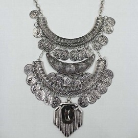 Malloom-Les-Femmes-De-La-Mode-Des-Pices-Dargent-Collier-Dclaration-Collier-Pendentif-Millsime-0-0