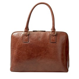 Maxwell-Scott-Bags-Sac-Ordinateur-Femme-Marron-Clair-en-Cuir-Italien-Maroquinerie-de-Luxe-0