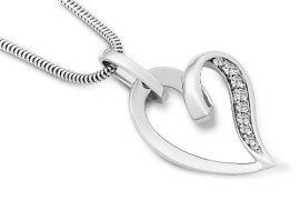 Miore-MSM116N-Collier-avec-Pendentif-Femme-Coeur-Argent-9251000-61-gr-45-cm-0-2