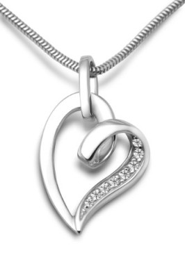 Miore – MSM116N – Collier avec Pendentif Femme – Coeur – Argent 925/1000 6.1 gr – 45 cm Miore – MSM116N – Collier avec Pendentif Femme – Coeur – Argent 925/1000 6.1 gr – 45 cm 2