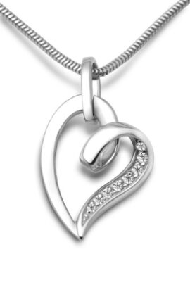 Miore – MSM116N – Collier avec Pendentif Femme – Coeur – Argent 925/1000 6.1 gr – 45 cm Miore – MSM116N – Collier avec Pendentif Femme – Coeur – Argent 925/1000 6.1 gr – 45 cm