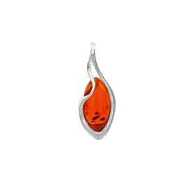 Nature d’Ambre – Pendentif seul (sans chaîne) – Argent 925 – Ambre – 3160460 Nature d’Ambre – Pendentif seul (sans chaîne) – Argent 925 – Ambre – 3160460