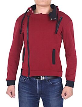 Ninimour- Zip Manteau Blouson avec Capuche de Homme Ninimour- Zip Manteau Blouson avec Capuche de Homme 2