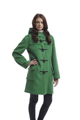 Original-Montgomery-Classic-Duffle-Coat-Femme-Vert-0-0