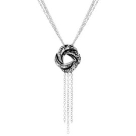 Petits Merveilles D’amour – Collier Femme – Argent Fin 925/1000 – Noeud D’amour Algérien (Inspiré par James Bond Casino Royal) Petits Merveilles D’amour – Collier Femme – Argent Fin 925/1000 – Noeud D’amour Algérien (Inspiré par James Bond Casino Royal) 2