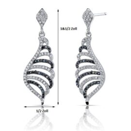 Revoni – Boucles d’Oreille – Femme – Argent 925/1000 5.53 Gr – Oxyde de Zirconium 6.12 Cts Revoni – Boucles d’Oreille – Femme – Argent 925/1000 5.53 Gr – Oxyde de Zirconium 6.12 Cts 4