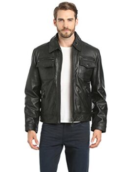 Schott Nyc Lc8102 – Veste en cuir – Manches longues – Homme Schott Nyc Lc8102 – Veste en cuir – Manches longues – Homme 4