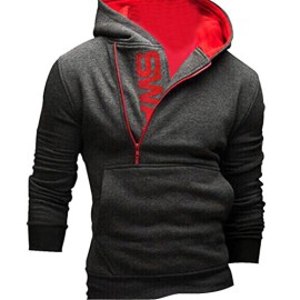 Sweat-shirt Homme, Amison Automne Hiver Sport Pull Hoodies Chandail Manteaux Sweat-shirt Homme, Amison Automne Hiver Sport Pull Hoodies Chandail Manteaux 3