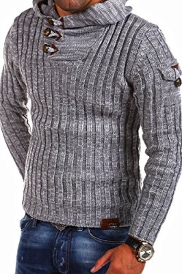 Tazzio – 14-404 – Pull-over en tricot avec capuche Tazzio – 14-404 – Pull-over en tricot avec capuche 2