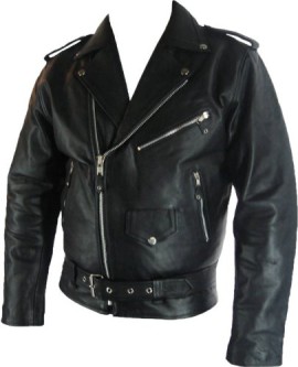 Unicorn-Hommes-classique-de-style-Biker-Brando-Rel-en-cuir-Veste-B2-0