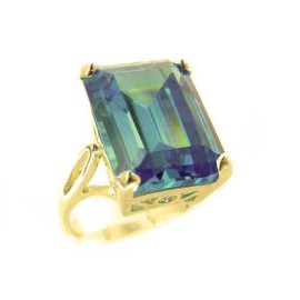 Unique Bague Solitaire de Haute Qualité Tourmaline Paraiba Or jaune (9 carats) — Pierres Précieuses 100% Véritables – Style Victorien-Tailles 50 à 64 Unique Bague Solitaire de Haute Qualité Tourmaline Paraiba Or jaune (9 carats) — Pierres Précieuses 100% Véritables – Style Victorien-Tailles 50 à 64