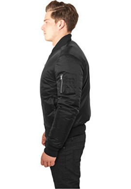 Urban Classics Basic Bomber Jacket black (TB861) Urban Classics Basic Bomber Jacket black (TB861) 3