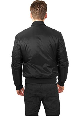 Urban Classics Basic Bomber Jacket black (TB861) Urban Classics Basic Bomber Jacket black (TB861) 4