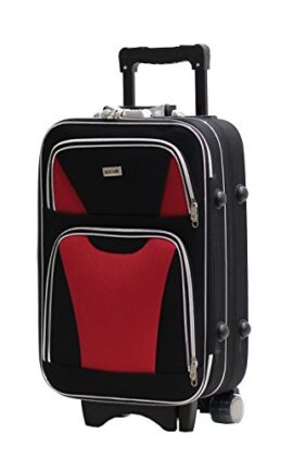 Valise Taille Cabine Alistair Bridge 55cm – Toile Nylon Ultra Léger – 3 Roues Valise Taille Cabine Alistair Bridge 55cm – Toile Nylon Ultra Léger – 3 Roues