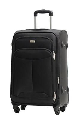 Valise-Taille-Cabine-Alistair-One-55cm-Toile-Nylon-Ultra-Lger-4-Roues-0
