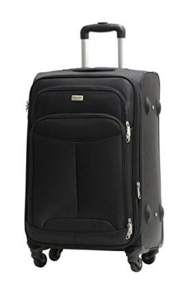 Valise Taille Cabine Alistair One 55cm – Toile Nylon Ultra Léger – 4 Roues Valise Taille Cabine Alistair One 55cm – Toile Nylon Ultra Léger – 4 Roues