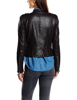 Vero-Moda-Lil-Blouson-Faux-Cuir-Manches-longues-Femme-0-0