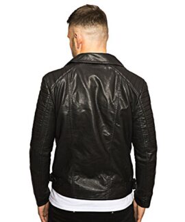 Veste d’aviateur homme N1SQ I Bomber homme Blouson en faux cuir PU I Taille S-XL Veste d’aviateur homme N1SQ I Bomber homme Blouson en faux cuir PU I Taille S-XL 3