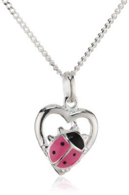 ZEEme For Kids – 500243740-38Z – Collier Enfant – Argent 925/1000 – Pendentif Coeur et Coccinelle – 36/38 cm ZEEme For Kids – 500243740-38Z – Collier Enfant – Argent 925/1000 – Pendentif Coeur et Coccinelle – 36/38 cm 2