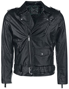 Zelda-Zelda-Blouson-imitation-cuir-noir-0