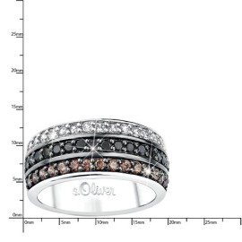 s.Oliver Jewels – 419352 – Bague Femme – Argent 925/1000 6.0 Gr – Zirconium s.Oliver Jewels – 419352 – Bague Femme – Argent 925/1000 6.0 Gr – Zirconium 4