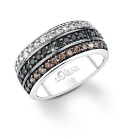 sOliver-Jewels-419352-Bague-Femme-Argent-9251000-60-Gr-Zirconium-0