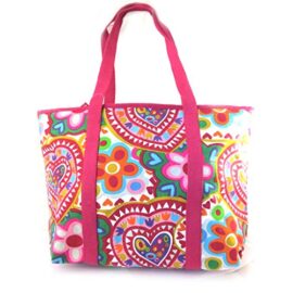 Agatha Ruiz de la Prada [M4790] – Sac de plage ‘Agatha Ruiz de la Prada’ rose multicolore Agatha Ruiz de la Prada [M4790] – Sac de plage ‘Agatha Ruiz de la Prada’ rose multicolore