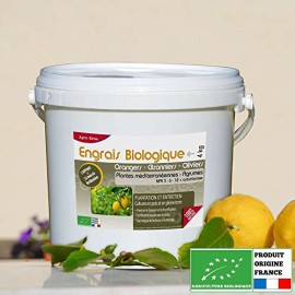 Agro Sens – Engrais biologique agrumes orangers, citronniers et oliviers. 4 kg Agro Sens – Engrais biologique agrumes orangers, citronniers et oliviers. 4 kg