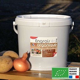 Agro Sens – Engrais biologique arbres fruitiers, légumes racines 8 kg. NPK 3-6-12 Agro Sens – Engrais biologique arbres fruitiers, légumes racines 8 kg. NPK 3-6-12