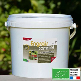 Agro Sens – Engrais biologique complet pour légumes, fleurs, fruits Seau 8 kg Agro Sens – Engrais biologique complet pour légumes, fleurs, fruits Seau 8 kg